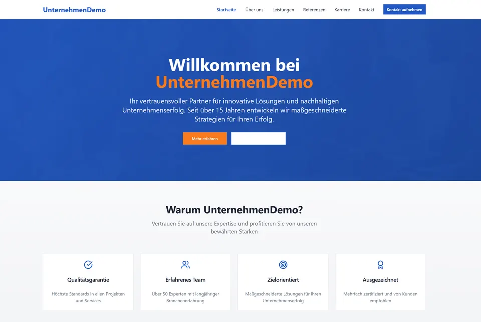 Vorschau Business Portfolio